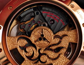 奢华盛宴 特价18K玫瑰金播威BOVET限量版7天长动力镂空雕花陀飞轮男表